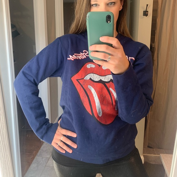 The Rolling Stones Graphic Crewneck Sweatshirt Large - Picture 2 of 5